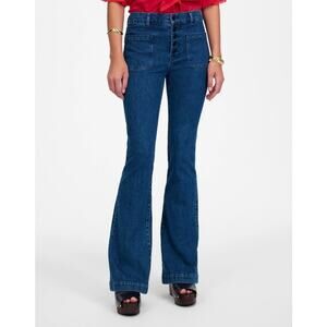 Madewell Flea Market Flare Enda Wash Jeans US Women's 28 Tall